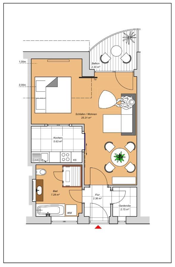 Modernes Appartment Mit Sauna Nahe Burg Im Spreewald Фечау Екстериор снимка